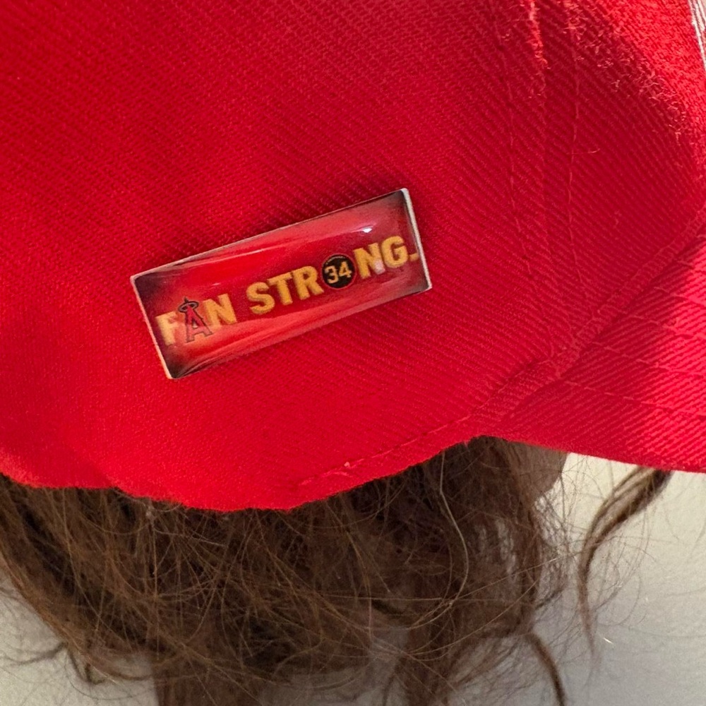 New Era Red angels Yankees Championship Series Cap - Picture 5 of 7